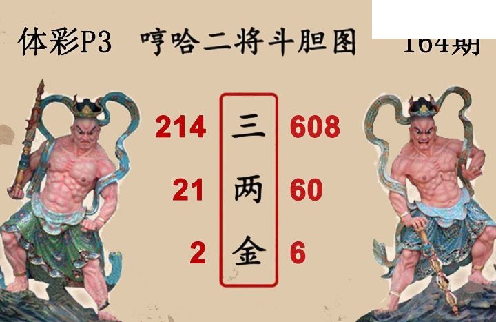 2026164期排列三 图谜预测汇总