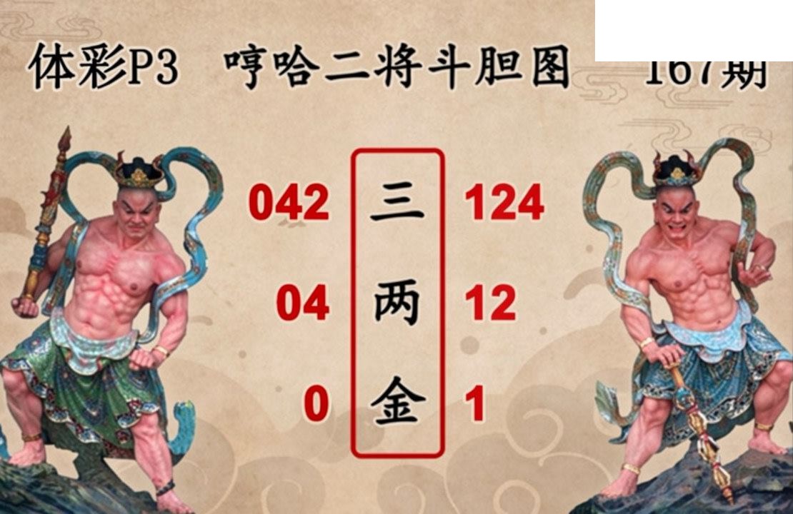 2026167期排列三 图谜预测汇总