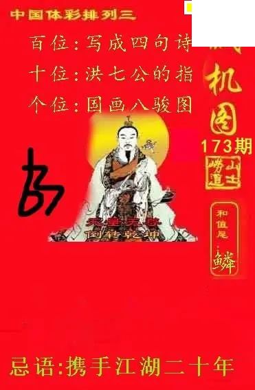 2026173期排列3悉数藏机图汇总