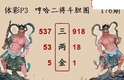 2026176期排列三 图谜预测汇总